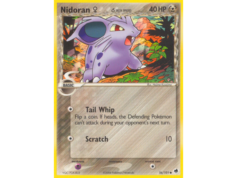 Nidoran ♀ δ (Reverse Holo)