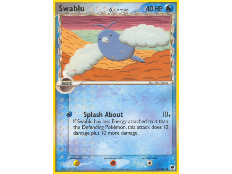 Swablu δ (Reverse Holo)