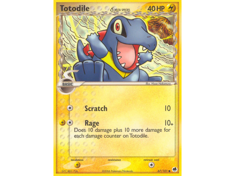 Totodile δ