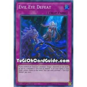 Evil Eye Defeat (Super Rare) – Infinity Chaser | Carta YUGIOH en México