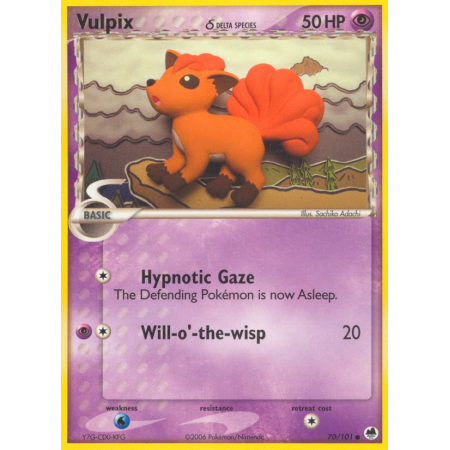 Vulpix δ (Reverse Holo)
