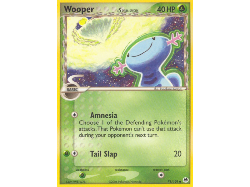 Wooper δ (Reverse Holo)