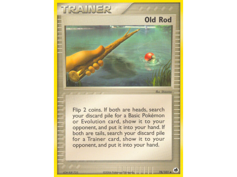 Old Rod (Reverse Holo)