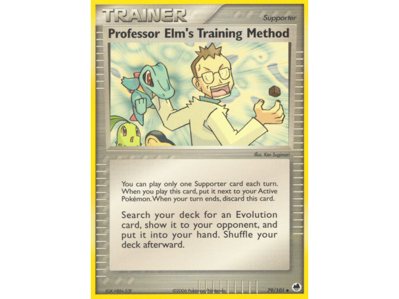 Professor Elm's Training Method