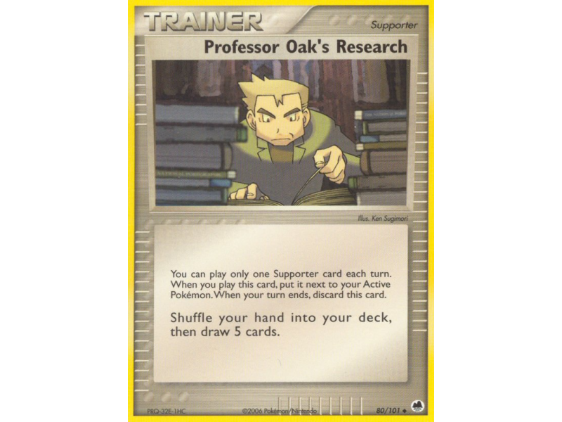 Professor Oak's Research (Reverse Holo)