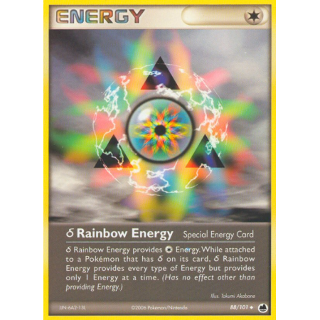 δ Rainbow Energy (Reverse Holo)