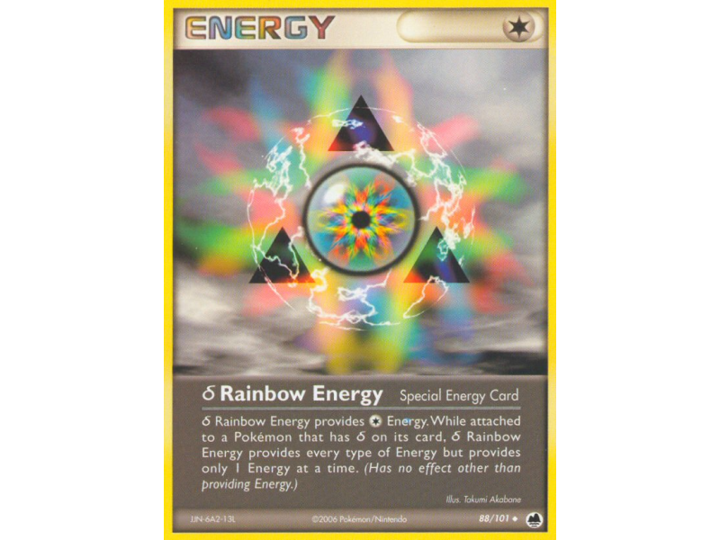 δ Rainbow Energy (Reverse Holo)