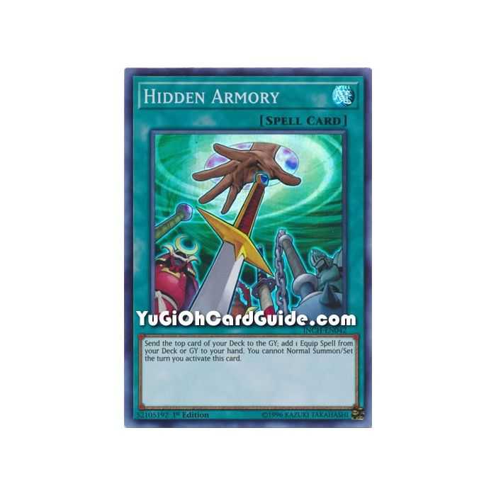 Hidden Armory (Super Rare) – Infinity Chaser | Carta YUGIOH en México