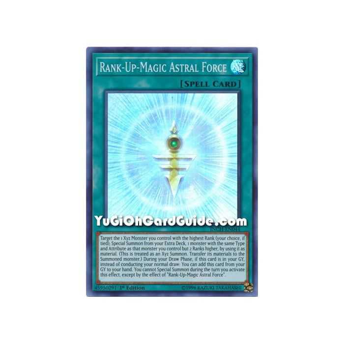 Rank-Up-Magic Astral Force (Super Rare) – Infinity Chaser | Carta YUGIOH en México