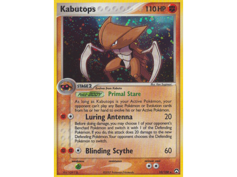 Kabutops (Reverse Holo)