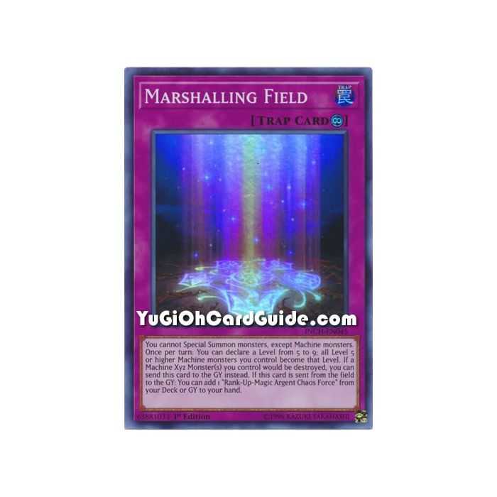 Marshalling Field (Super Rare) – Infinity Chaser | Carta YUGIOH en México