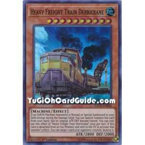 Heavy Freight Train Derricrane (Super Rare) – Infinity Chaser | Carta YUGIOH en México