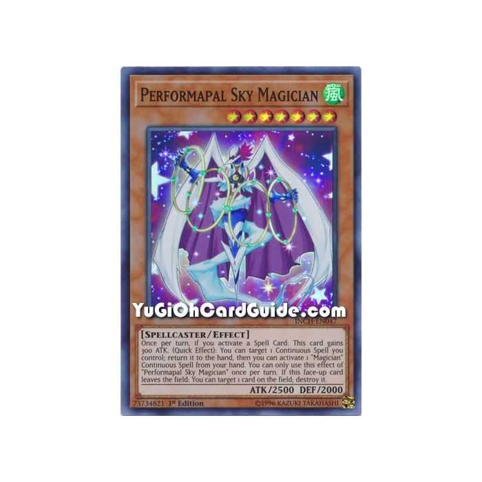 Perfomapal Sky Magician (Super Rare) – Infinity Chaser | Carta YUGIOH en México
