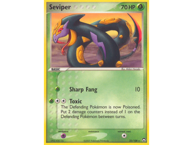 Seviper (Reverse Holo)