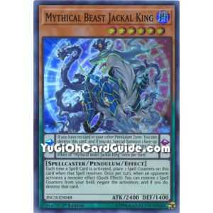 Mythical Beast Jackal King (Super Rare) – Infinity Chaser | Carta YUGIOH en México