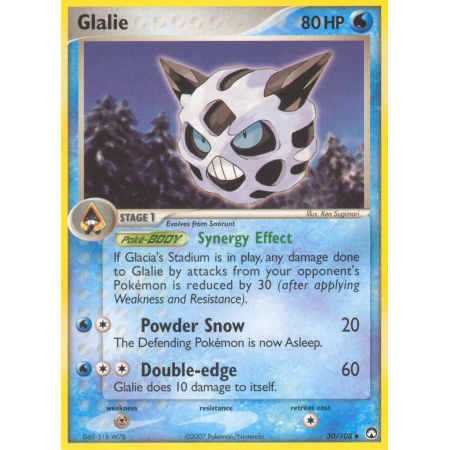 Glalie (Reverse Holo)