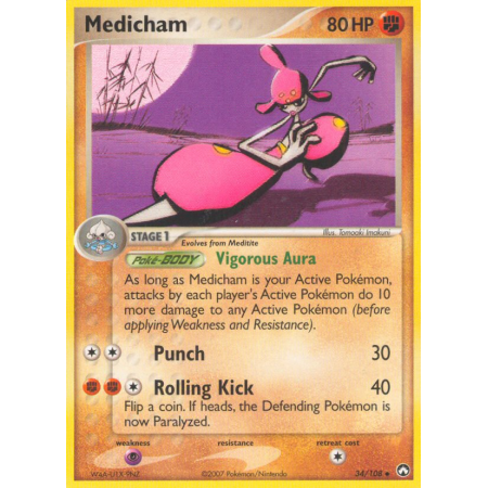 Medicham (Reverse Holo)