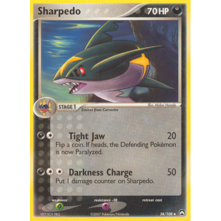 Sharpedo (Reverse Holo)
