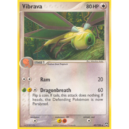 Vibrava (Reverse Holo)