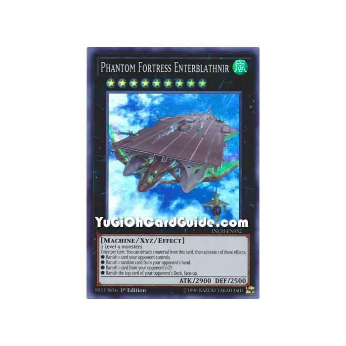 Phantom Fortress Enterblathnir (Super Rare) – Infinity Chaser | Carta YUGIOH en México