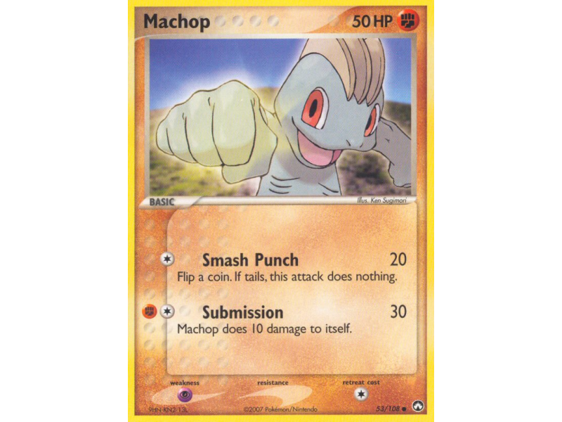 Machop (Reverse Holo)