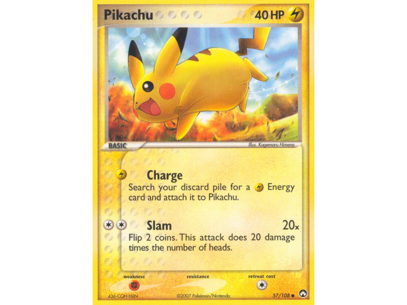 Pikachu (Reverse Holo)