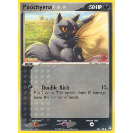 Poochyena (Reverse Holo)
