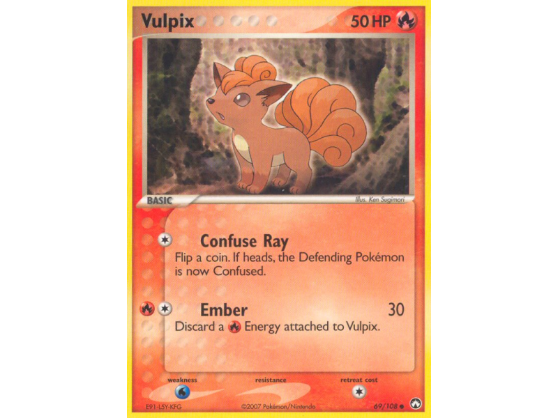 Vulpix (Reverse Holo)