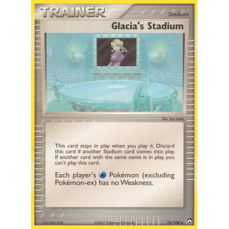 Glacia's Stadium (Reverse Holo)