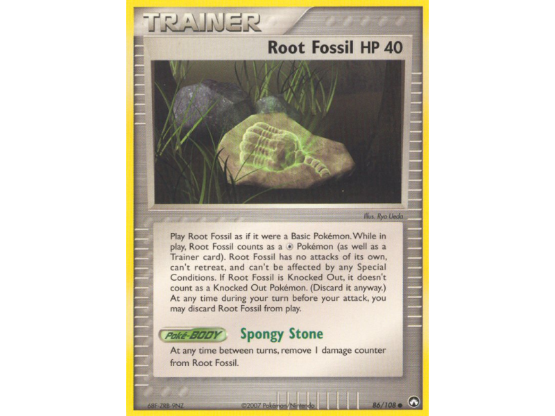 Root Fossil (Reverse Holo)