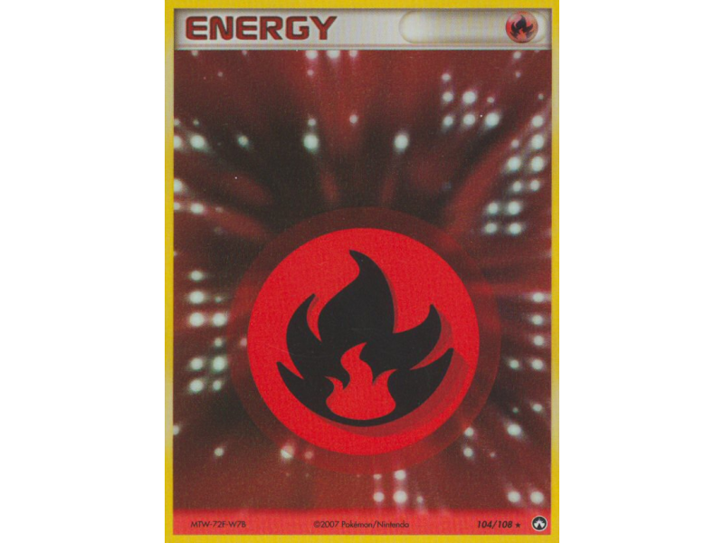 Fire Energy (Reverse Holo)