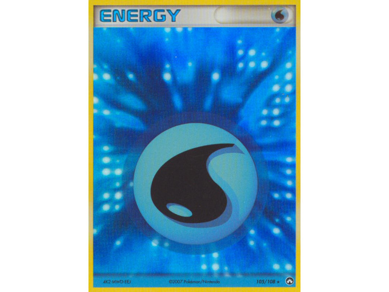 Water Energy (Reverse Holo)