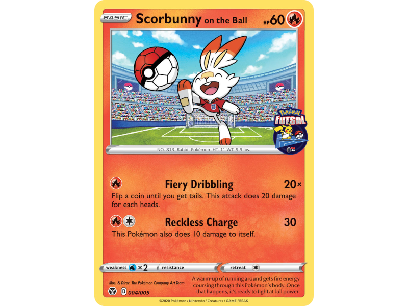 Scorbunny on the Ball