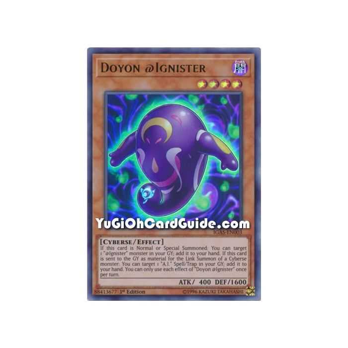 Doyon @Ignister (Ultra Rare) – Ignition Assault | Carta YUGIOH en México