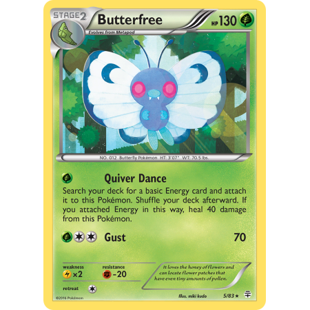 Butterfree (Reverse Holo)