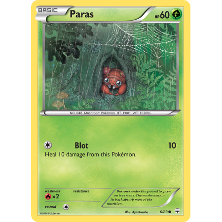Paras (Reverse Holo)