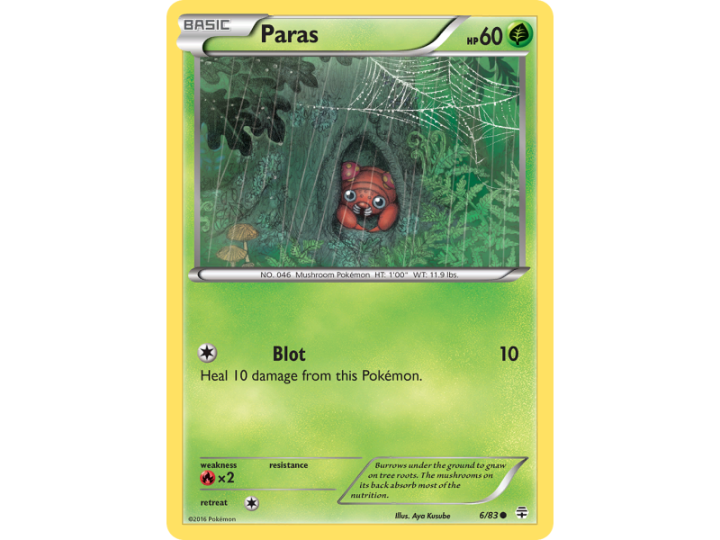 Paras (Reverse Holo)