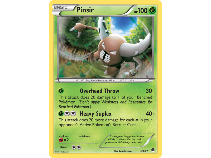 Pinsir (Reverse Holo)