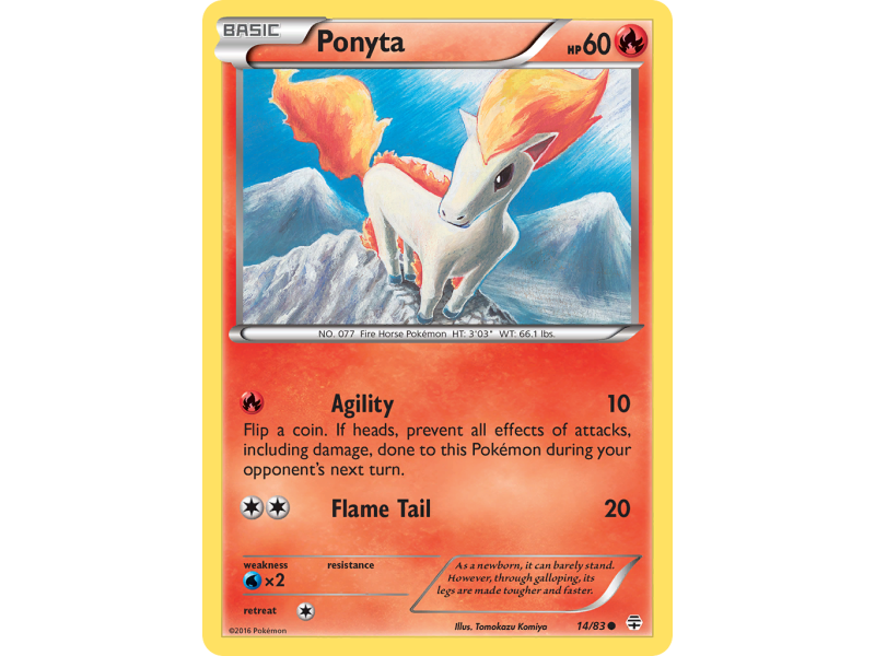 Ponyta (Reverse Holo)
