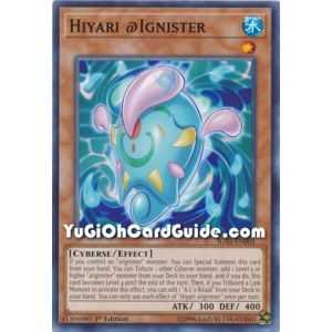 Hiyari @Ignister (Common) – Ignition Assault | Carta YUGIOH en México