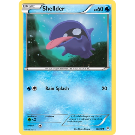Shellder (Reverse Holo)