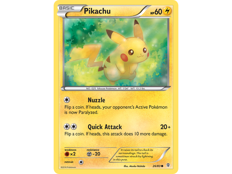 Pikachu (Reverse Holo)