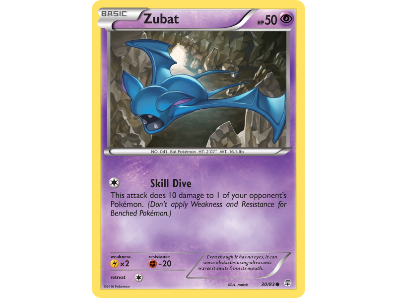 Zubat (Reverse Holo)