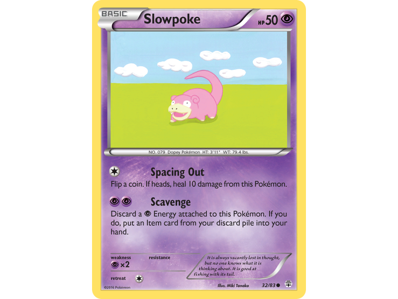 Slowpoke (Reverse Holo)