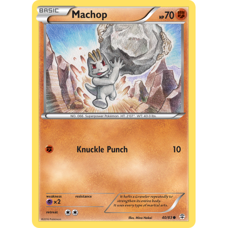 Machop (Reverse Holo)
