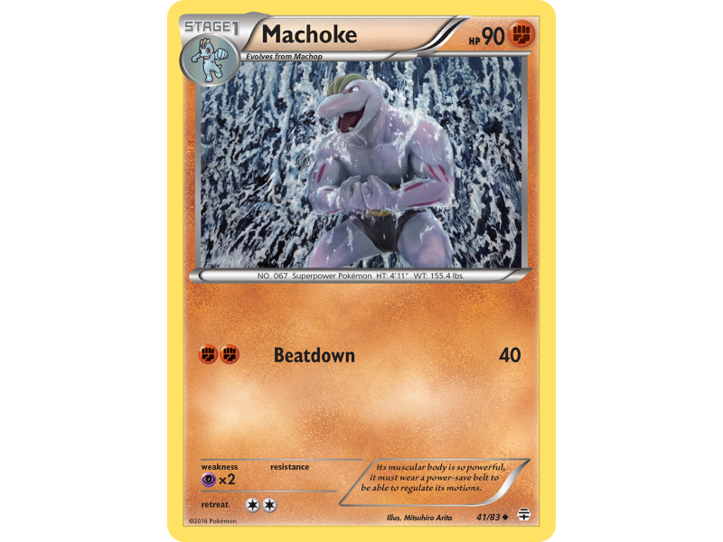 Machoke (Reverse Holo)