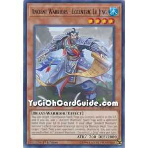 Ancient Warriors - Eccentric Lu Jing (Rare) – Ignition Assault | Carta YUGIOH en México