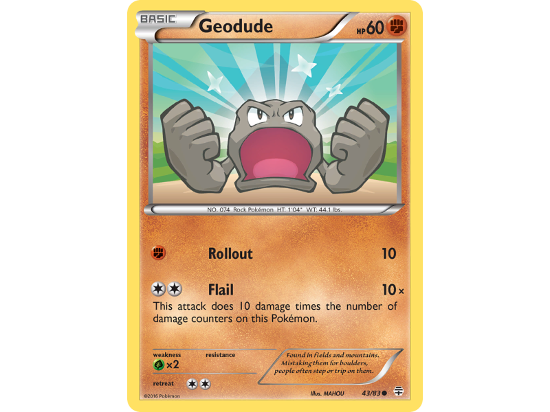 Geodude (Reverse Holo)