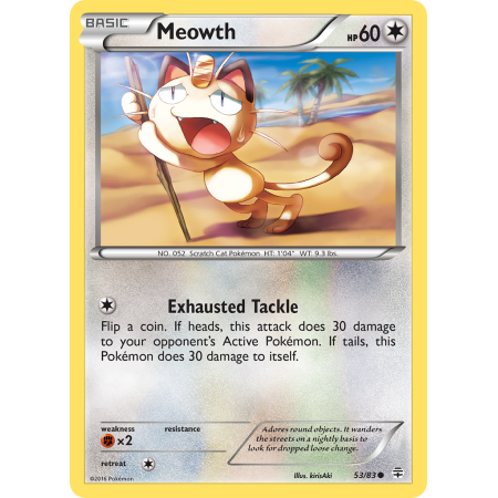 Meowth (Reverse Holo)