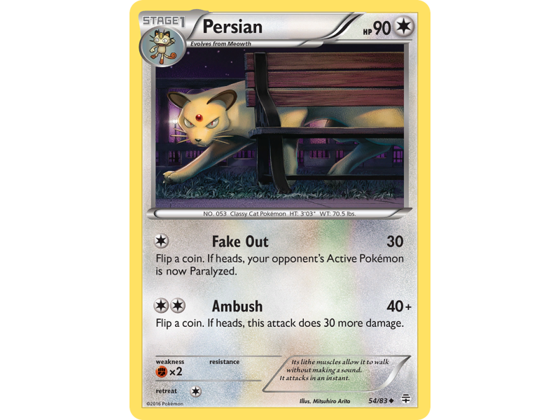 Persian (Reverse Holo)